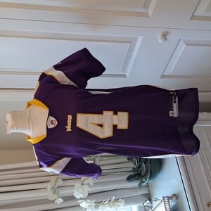 NWOT Youth Vintage Minnesota‎ Vikings Brett Favre NFL Football Jersey XL